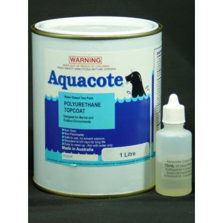 Aquacote Topcoat 1 litre Clear