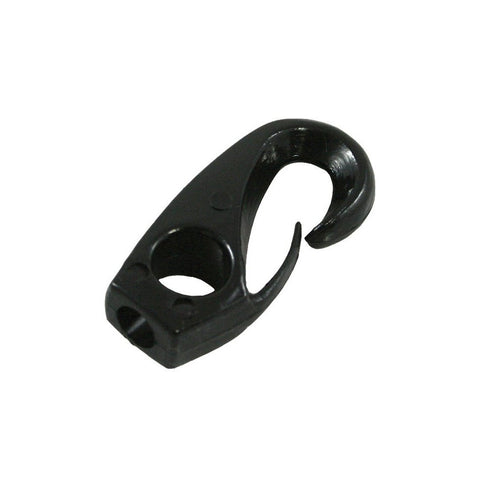 Black Nylon Shockcord Hooks