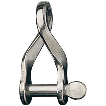 Ronstan Twisted Shackle 4mm Pin RF627