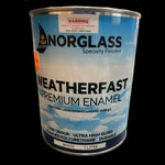 Norglass Weatherfast Premium Enamel Gloss 1lt Various Colours